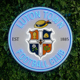 Luton Town Crest Neon Sign