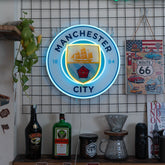Luz de neón del Manchester City