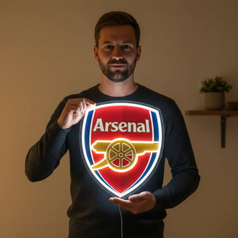 Luz de neón del Arsenal