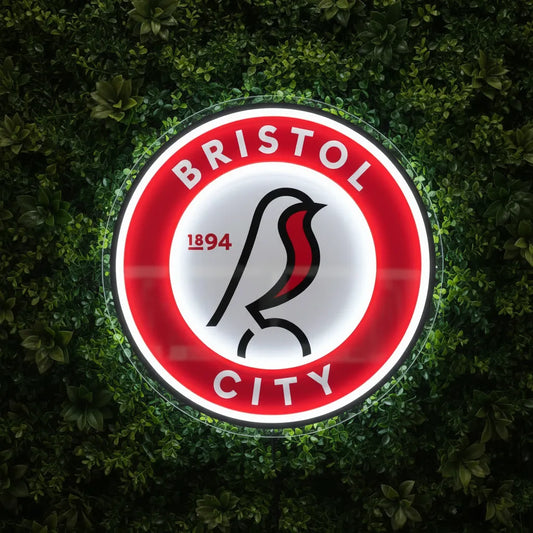Luz de neón del Bristol City