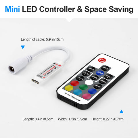 Remote LED Controller for 5-24v