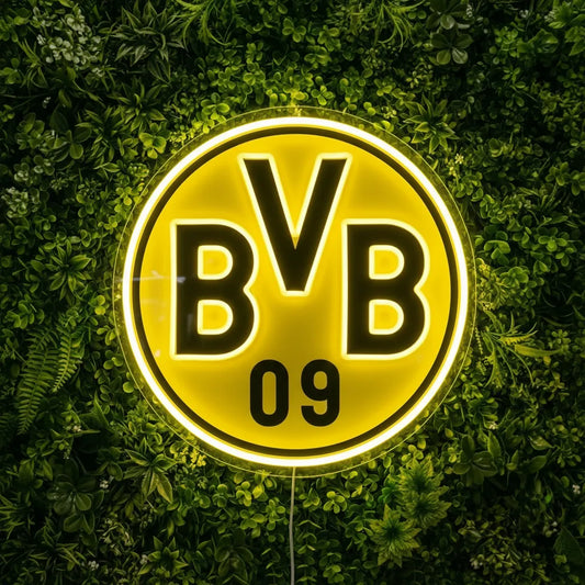 Luz de neón del Borussia Dortmund
