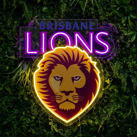 Brisbane Lions Neon Sign