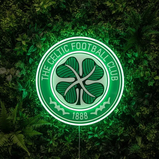 Luz de neón del Celtic