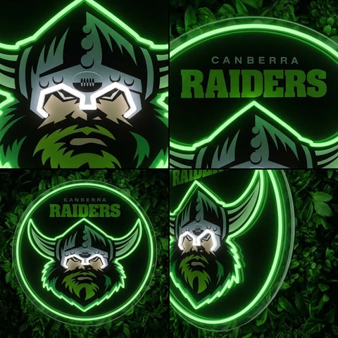 Canberra Raiders Neon Sign