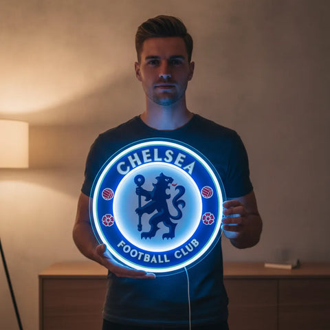 Luz de neón del Chelsea