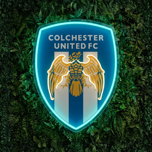 Letrero de neón de Colchester United