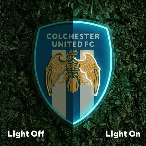 Letrero de neón de Colchester United