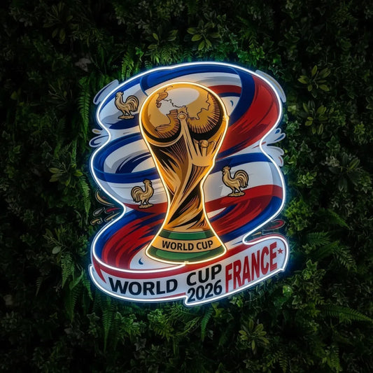 France National Team Neon Sign