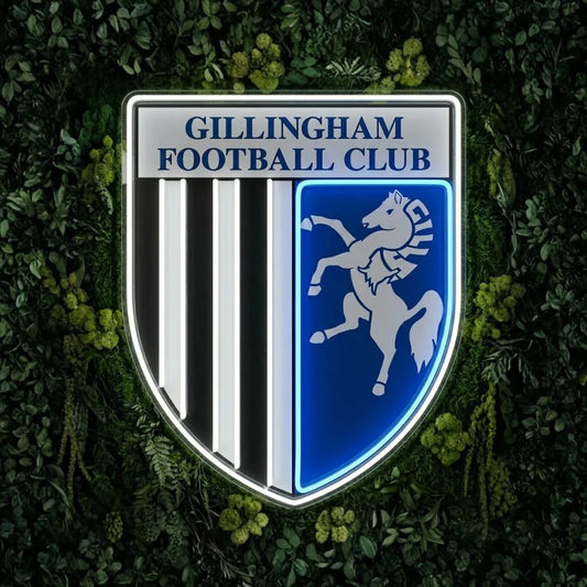 Letrero de neón de Gillingham