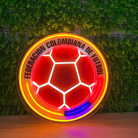 Colombiana De futbol Neon Sign