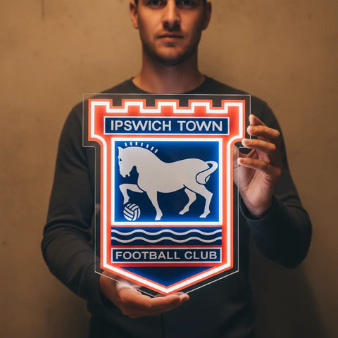 Letrero de neón de Ipswich Town