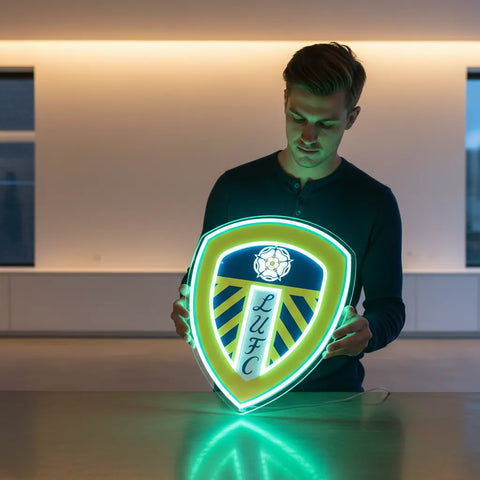 Luz de neón del Leeds United