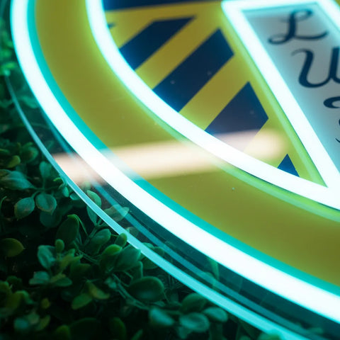 Luz de neón del Leeds United