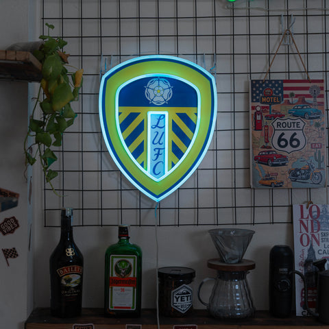 Luz de neón del Leeds United