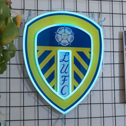 Luz de neón del Leeds United