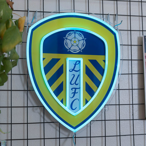 Luz de neón del Leeds United
