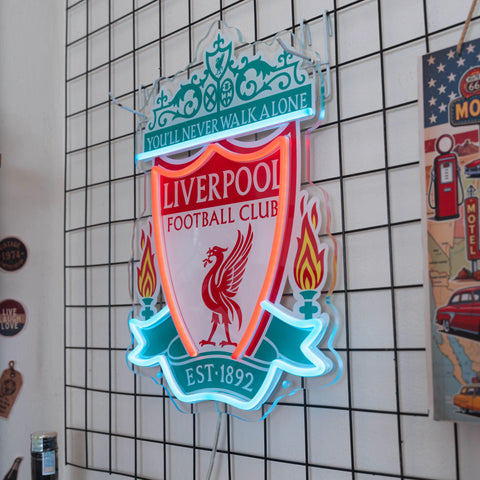 Luz de neón del Liverpool