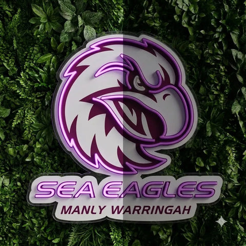 Manly Warringah Sea Eagles Neon Sign