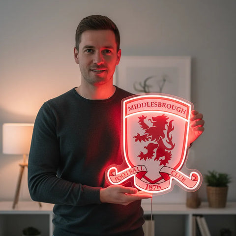 Luz de neón del Middlesbrough 2