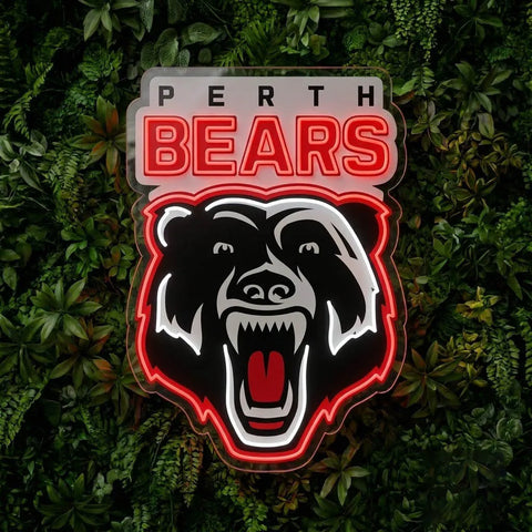 Perth Bears Neon Sign