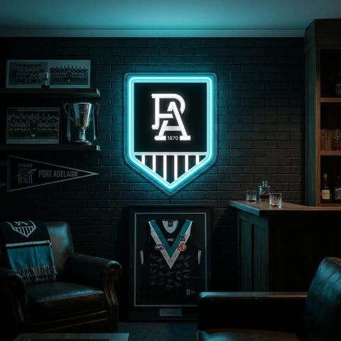 Port Adelaide Power Neon Sign