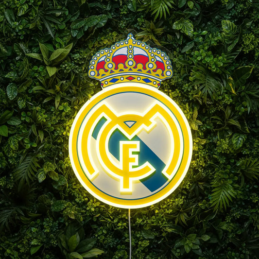 Luz de neón del Real Madrid