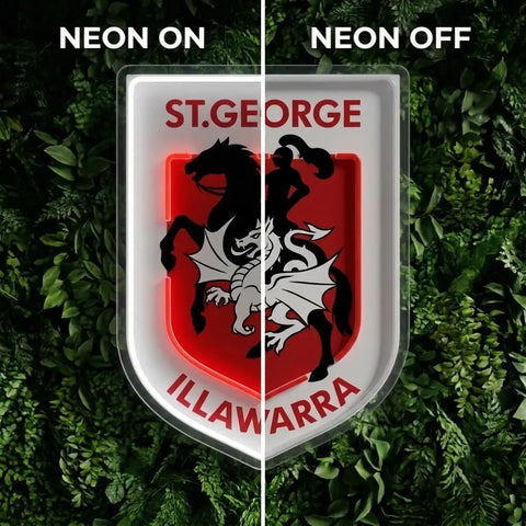 St George Illawarra Dragons Neon Sign