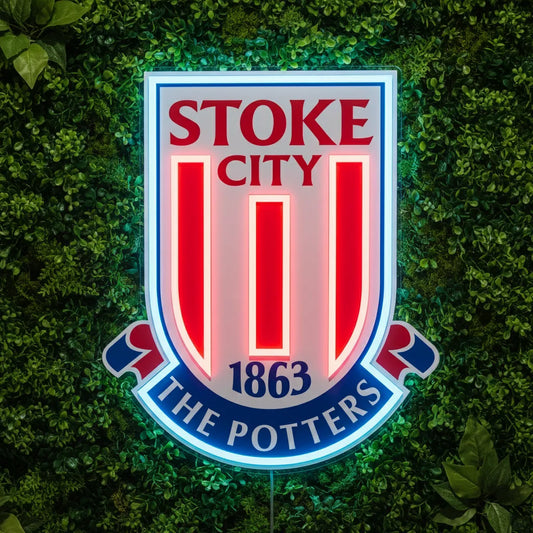Luz de neón del Stoke City