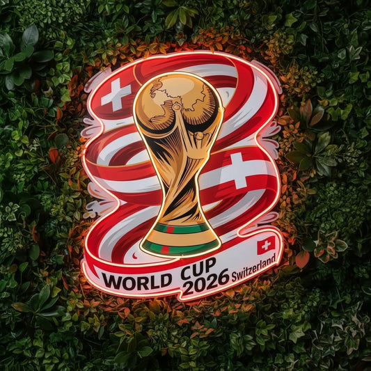 Switzerland National Team Neon Sign