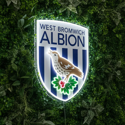 Luz de neón del West Bromwich Albion