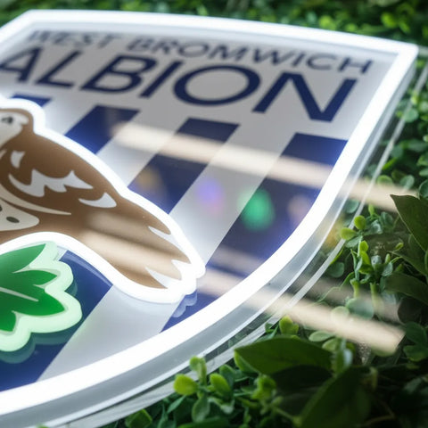 Luz de neón del West Bromwich Albion