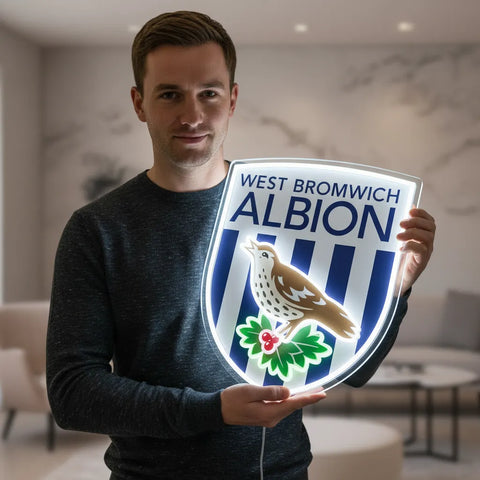 Luz de neón del West Bromwich Albion