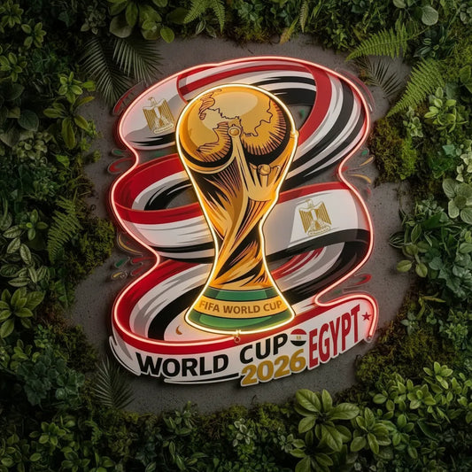 EGYPT National Team Neon Sign