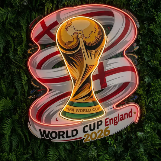 England National Team Neon Sign