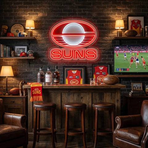 Gold Coast Suns Neon Sign