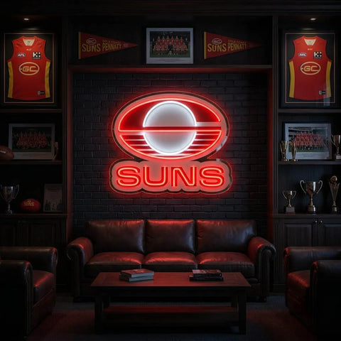 Gold Coast Suns Neon Sign
