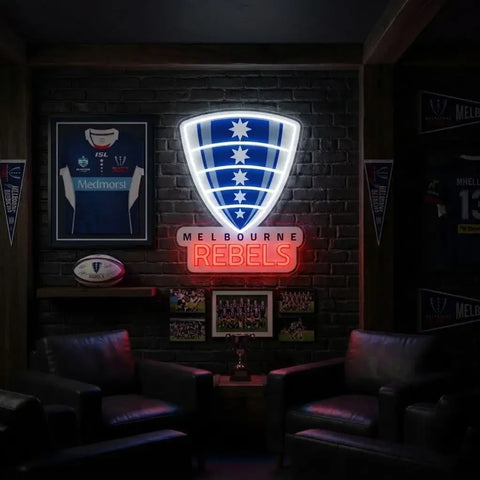Melbourne Rebels Neon Sign