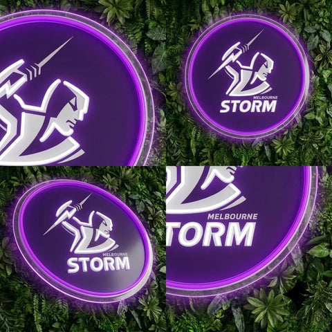 Melbourne Storm Neon Sign