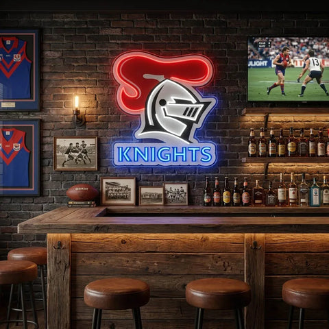 Newcastle Knights (New Ver) Neon Sign