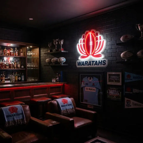 NSW Waratahs Neon Sign