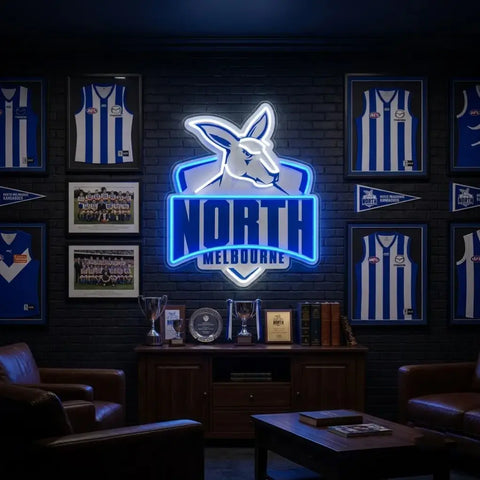 North Melbourne Kangaroos Neon Sign
