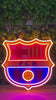 Luz de neón del Barcelona