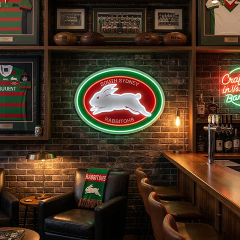 South Sydney Rabbitohs Neon Sign