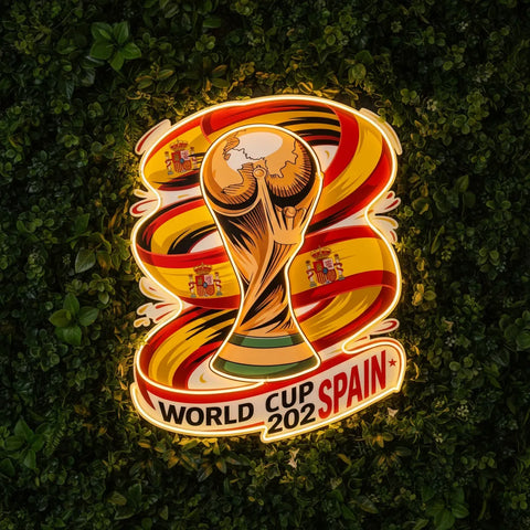 Letrero de neón de la Selección Nacional de España