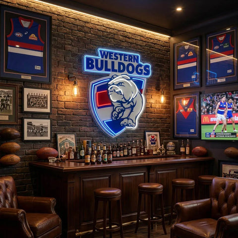 Western Bulldogs Neon Sign